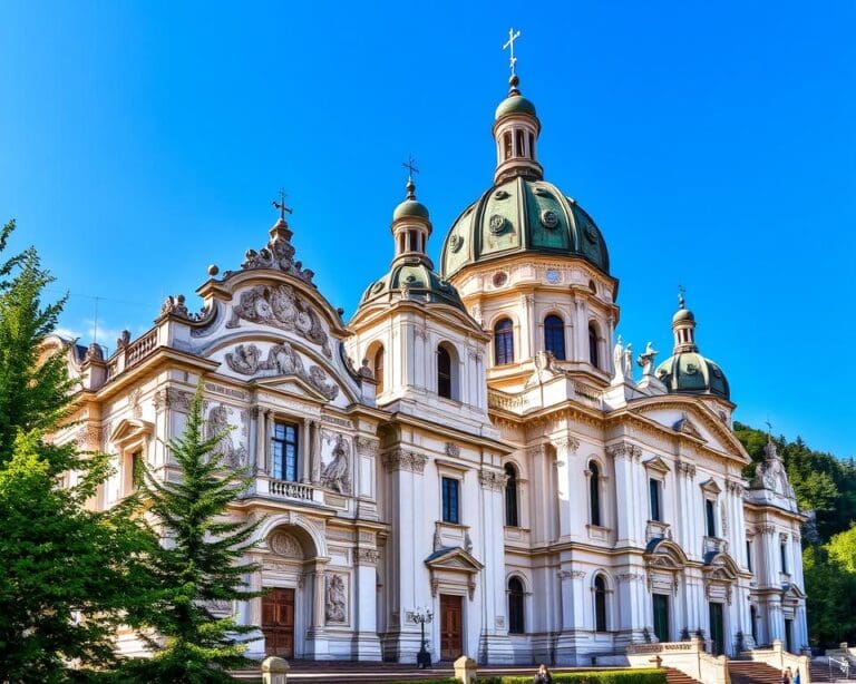 Barocke Kirchen in Linz, Österreich