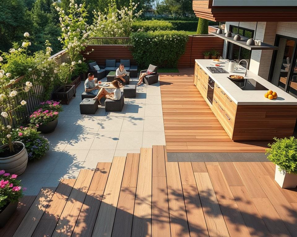 Die besten Materialien für Ihren Terrassenbau