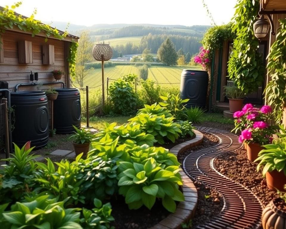 Effiziente Regenwassernutzung im Garten