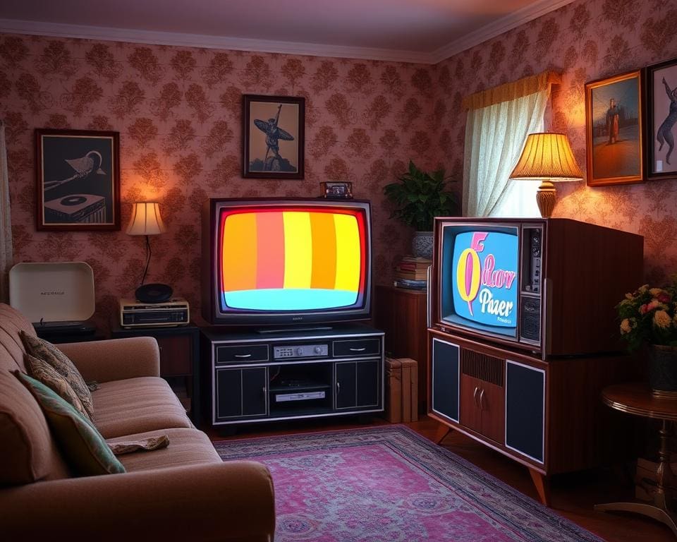 Farbfernsehen und CRT Technologie