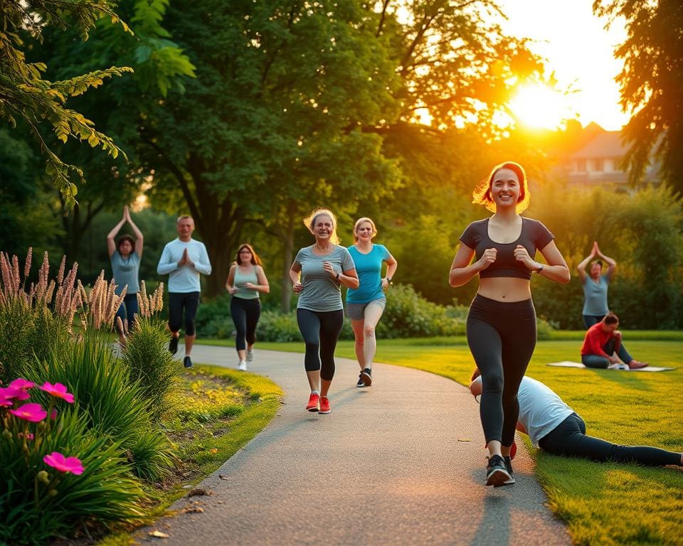 Fitnessprogramm für Frühaufsteher