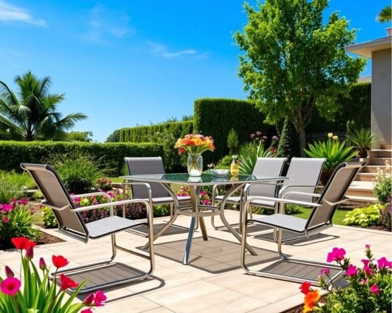 Gartenmöbel aus Metall: Langlebigkeit und Stil vereinen