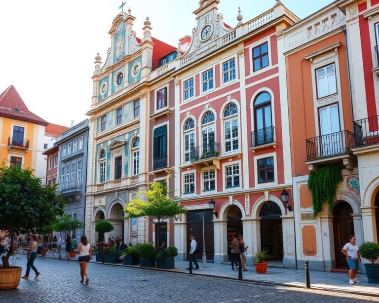 Historische Plätze in Lissabon, Portugal