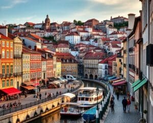 Historische Plätze in Porto, Portugal