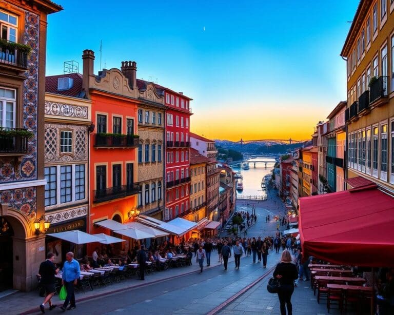 Historische Plätze in Porto, Portugal