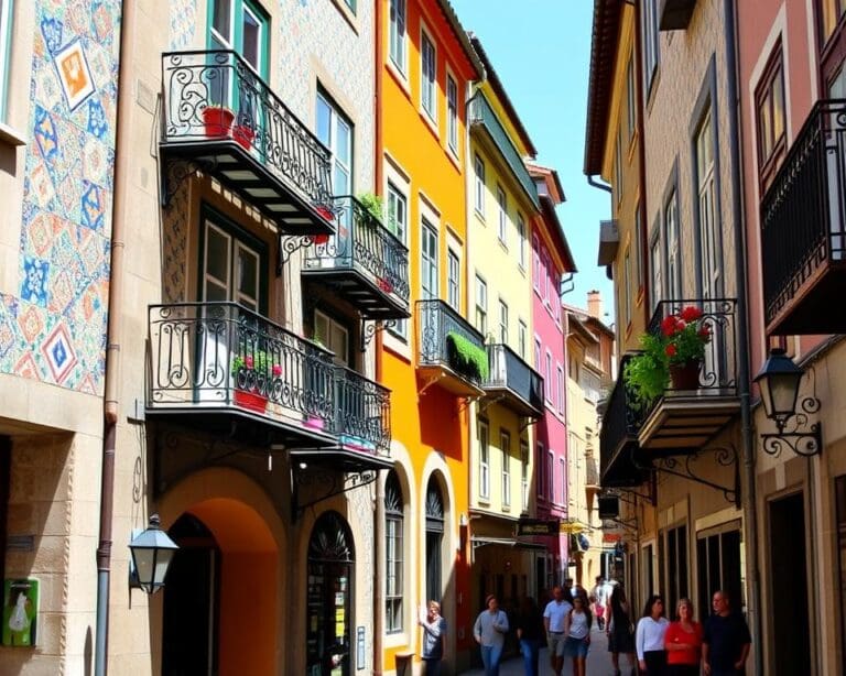 Historische Viertel in Porto, Portugal