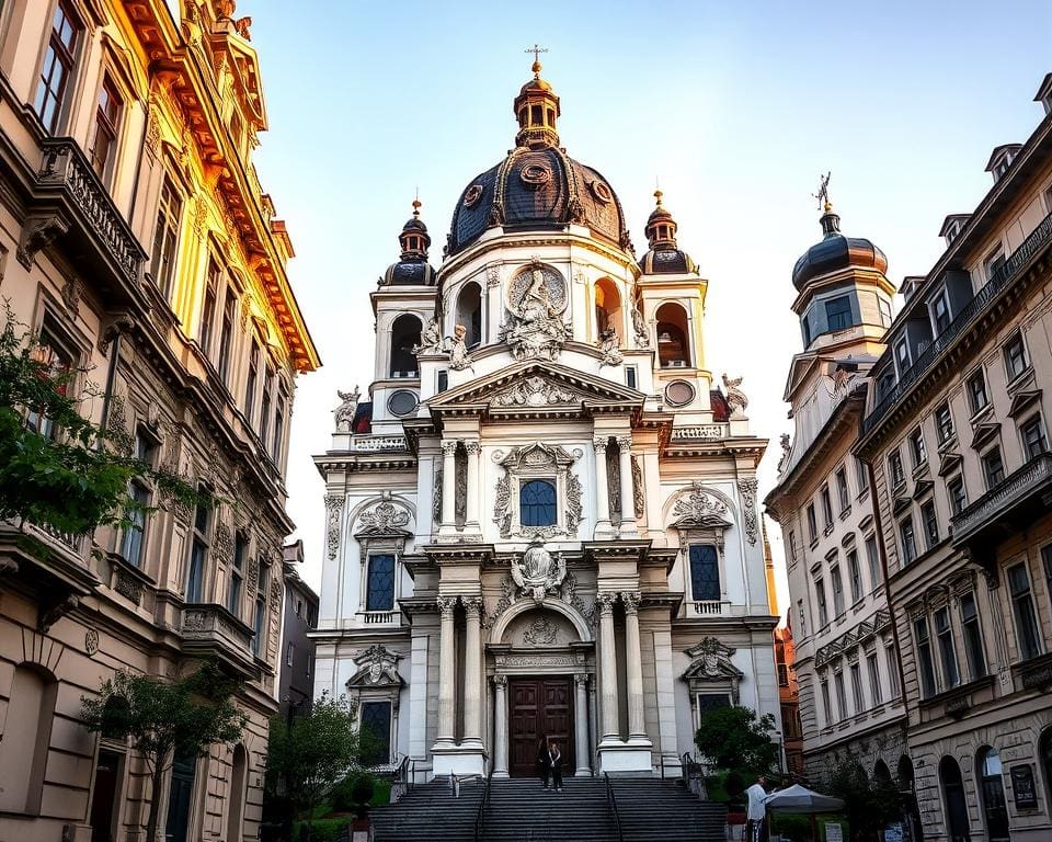 Kirchenarchitektur im Barockstil