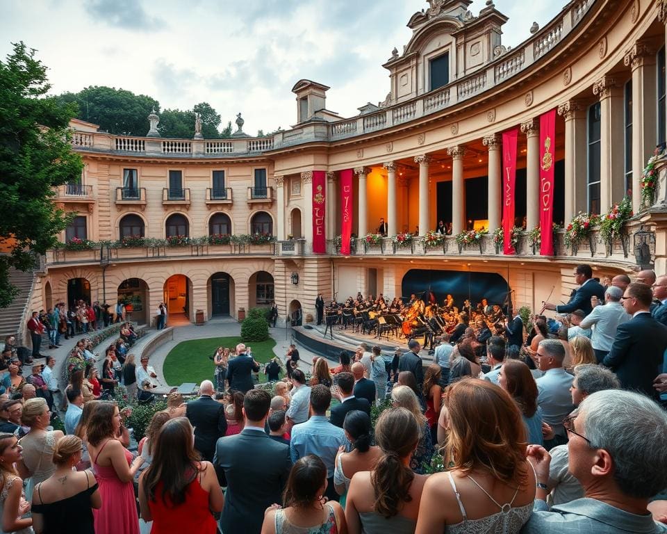 Klassikmusik und historische Veranstaltungsorte