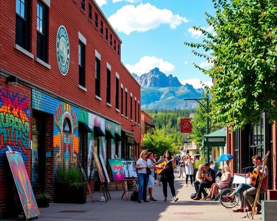 Kreative Szene in Boulder, Colorado