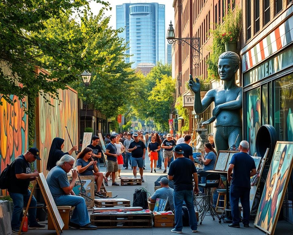 Kreative Szene in Portland, Oregon