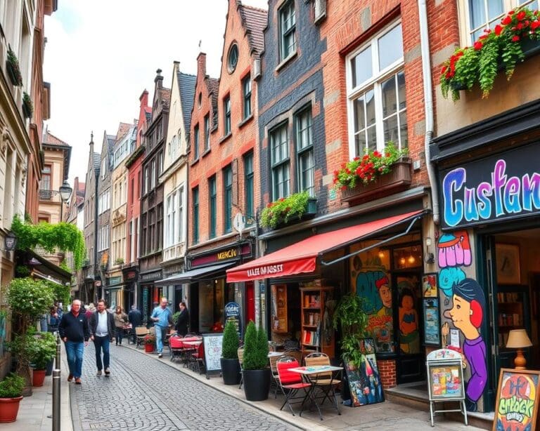 Künstlerische Viertel in Brüssel, Belgien