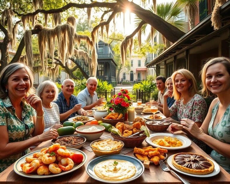 Kulinarische Genüsse in Savannah, Georgia
