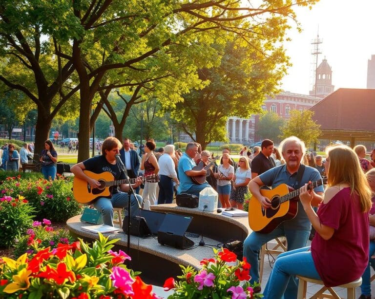 Musikszene und Parks in Nashville, Tennessee