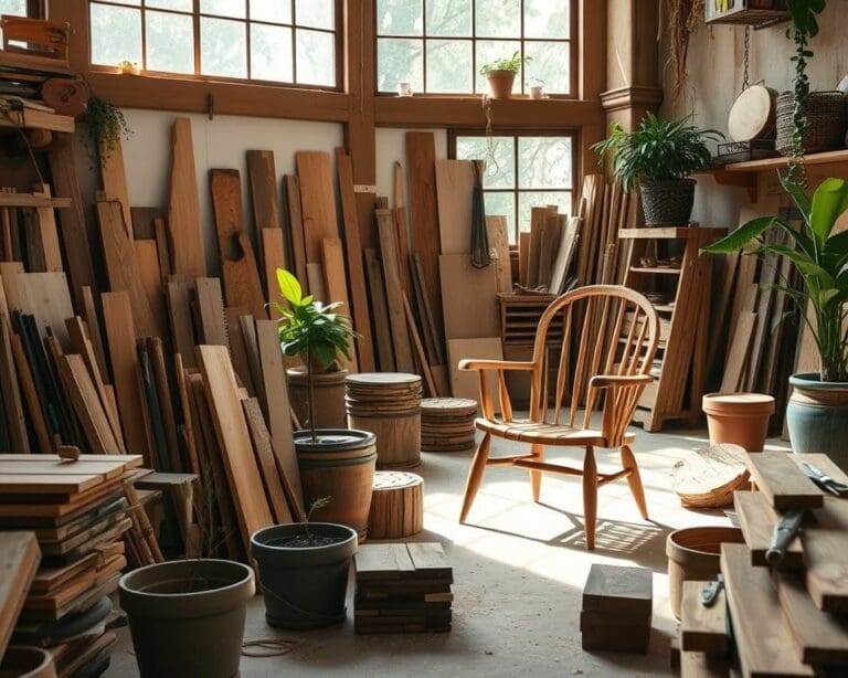 Natürliche Materialien: Holzmöbel selbst gestalten und bauen