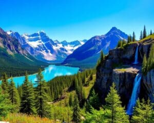 Naturwunder in Jasper Nationalpark, Kanada