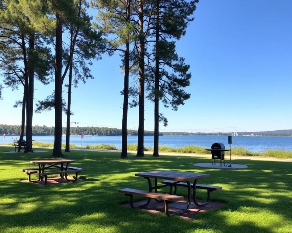 Picknickplätze mit Grillmöglichkeiten finden