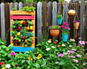 Recycling-Ideen für den Garten: Nachhaltig und kreativ dekorieren