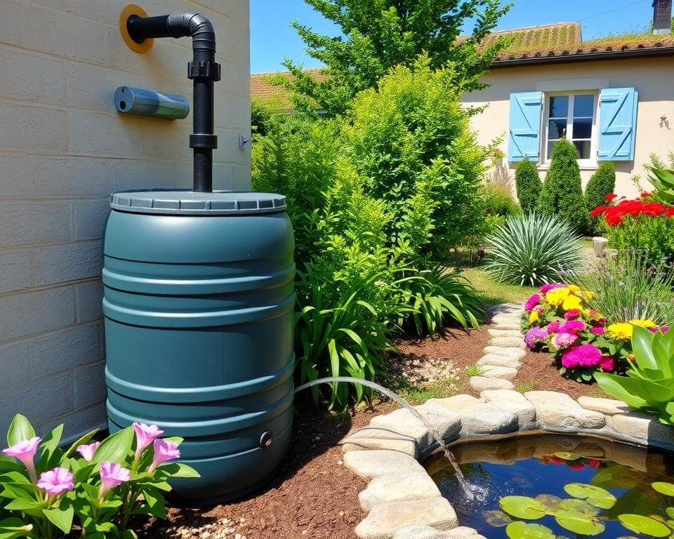 Regenwassernutzungssysteme im Garten