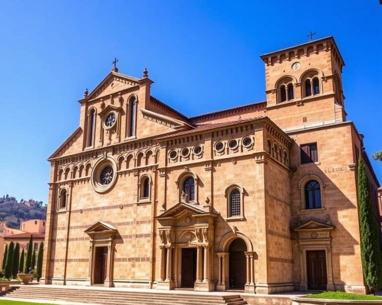 Romanische Kirchen in Siena, Italien