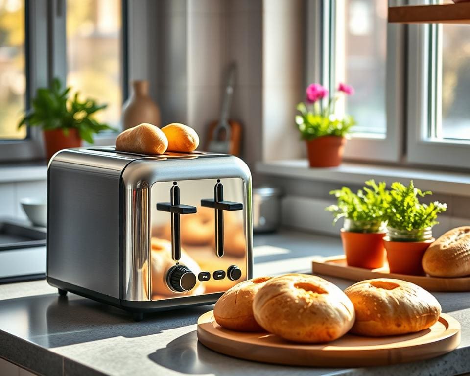 Toaster mit Brötchenaufsatz für dein perfektes Frühstück