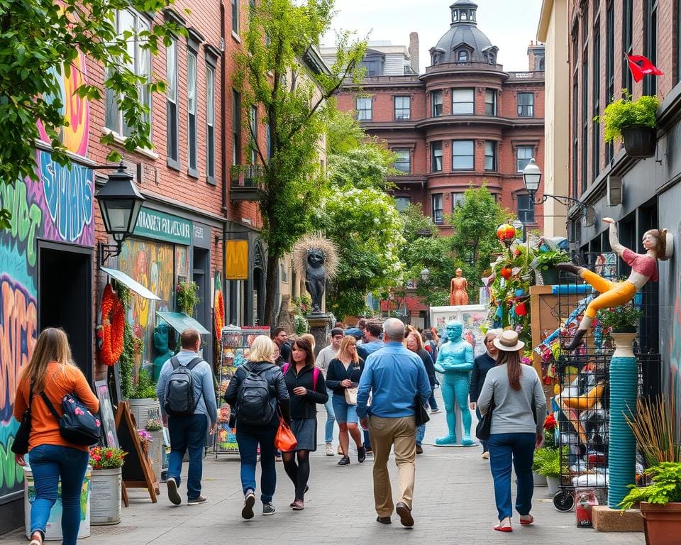Vielfalt der Kunstszene Portland