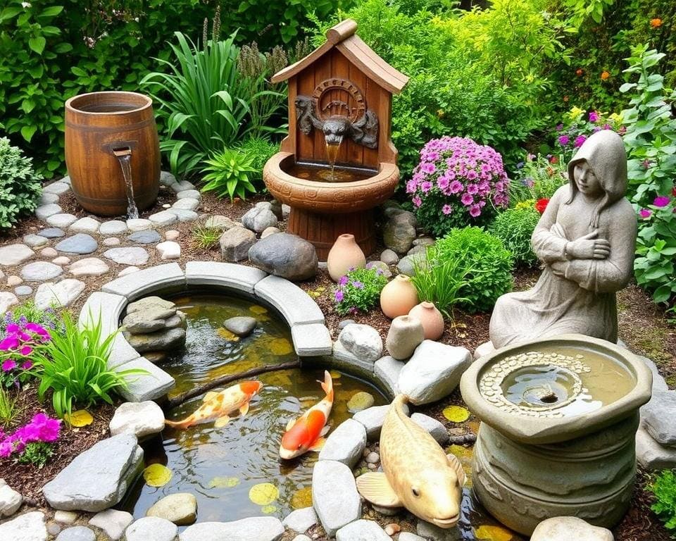 Wasserspiele für den Garten: Beruhigende Akzente selbst bauen