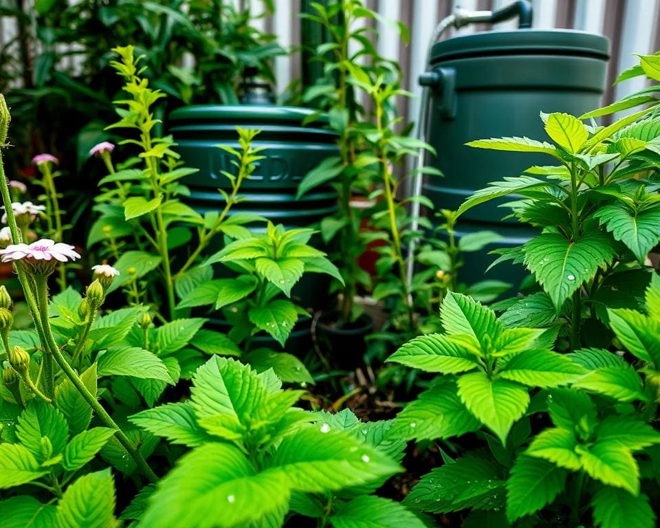 Wasserversorgung im Garten