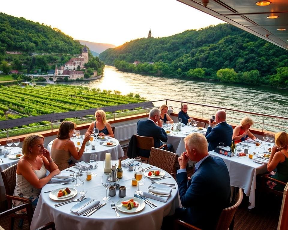 kulinarische Kreuzfahrten auf deutschen Flüssen