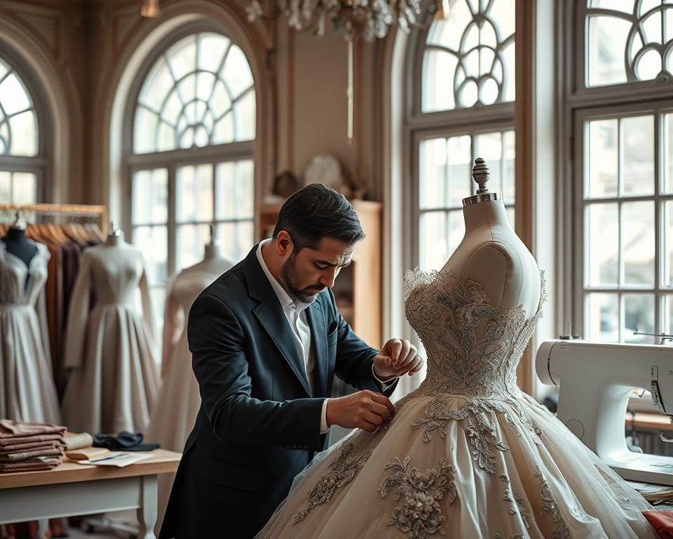 maßgeschneiderte Anfertigung in der Haute Couture