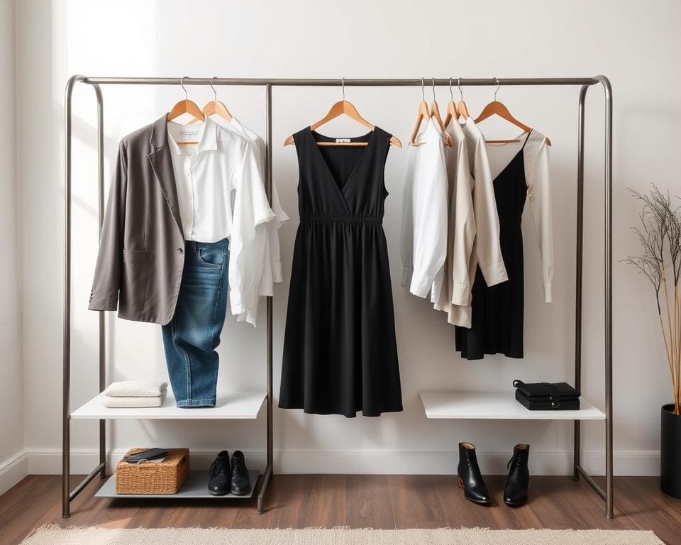 stilvolle Basics in der Capsule Wardrobe