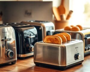 Die besten Toaster für knuspriges Brot und goldbraune Brötchen