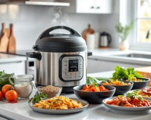 Elektrische Schnellkochtöpfe für einfache, schnelle Gerichte