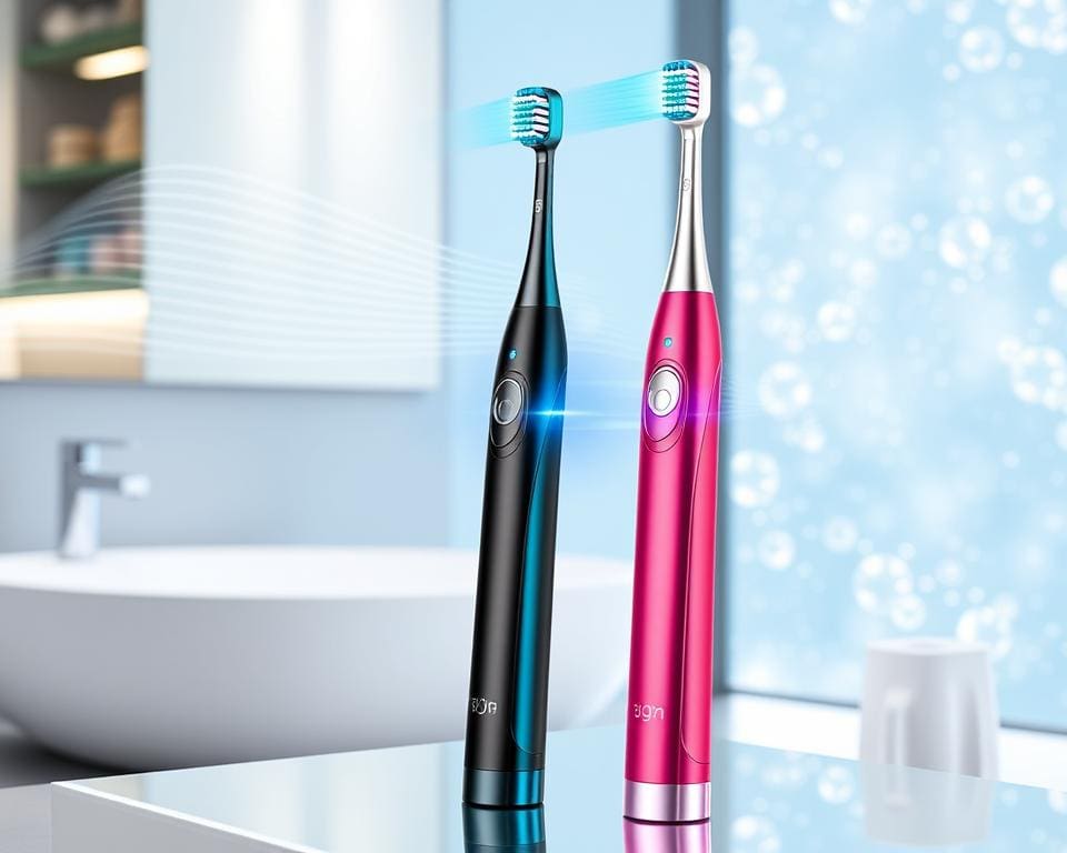 Elektrische Zahnbürsten mit Schalltechnologie für gesunde Zähne