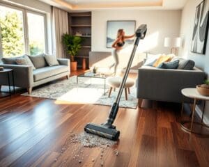 Kabellose Staubsauger für müheloses Reinigen von Böden
