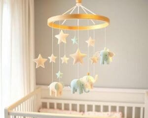 Mobile Baby – Kunstvolles Design für den Schlafplatz.