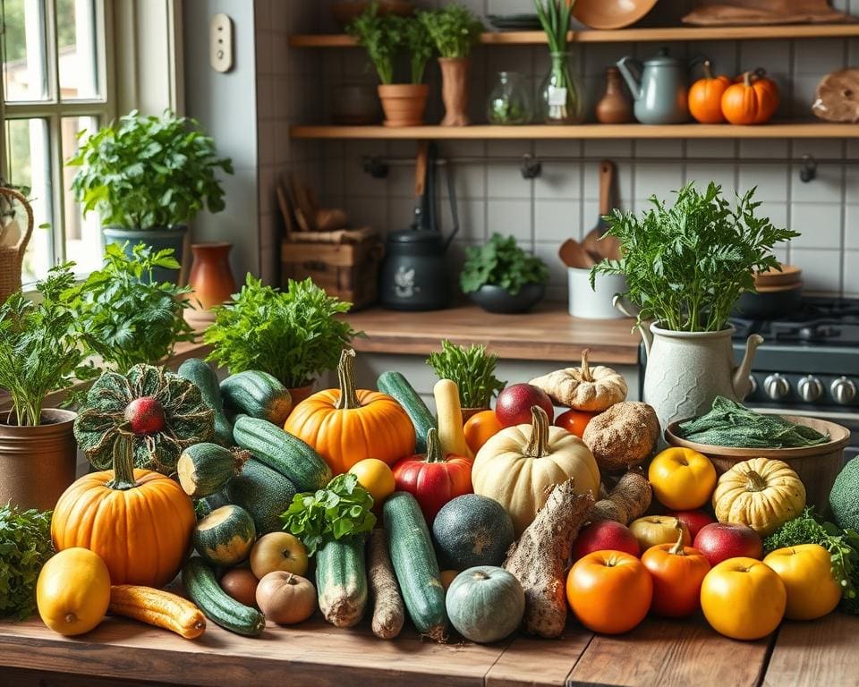 Nachhaltig kochen mit saisonalen Lebensmitteln und regionalen Produkten