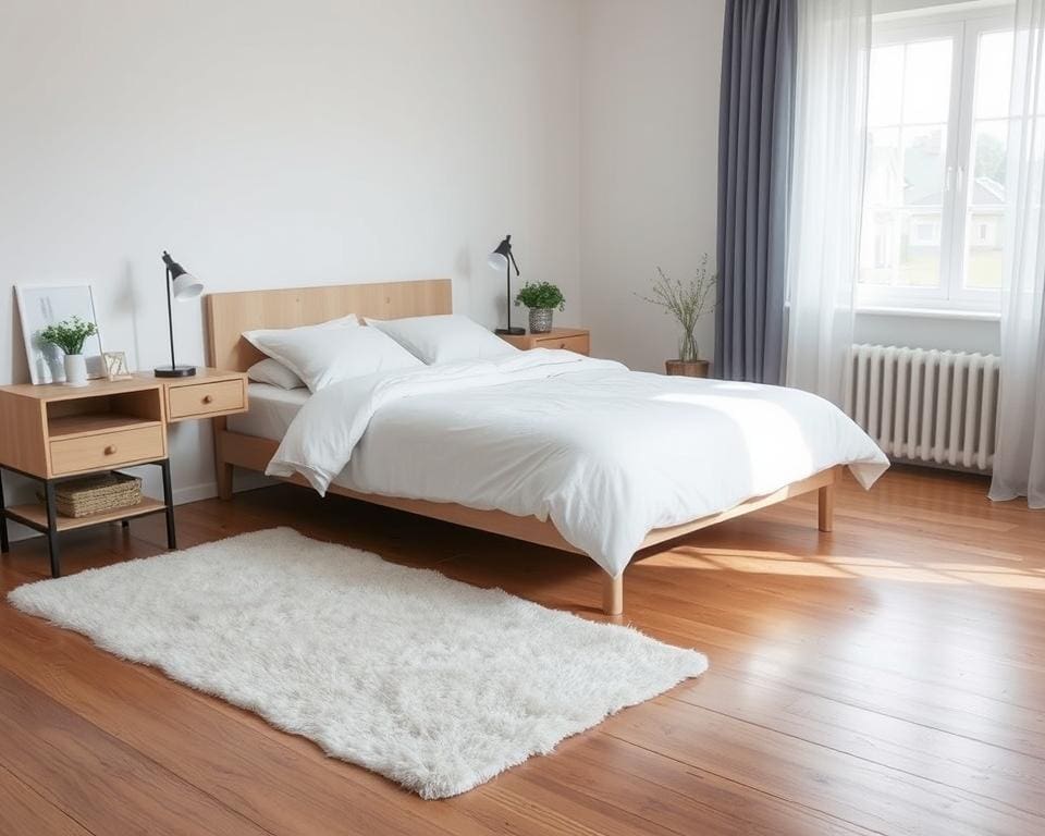 Ordnung und Sauberkeit im Schlafzimmer