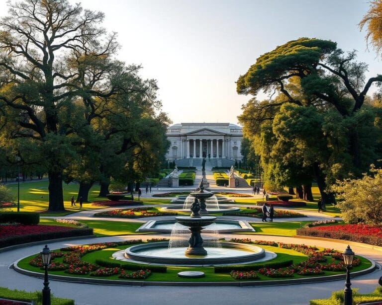 Parks und Museen in Turin, Italien