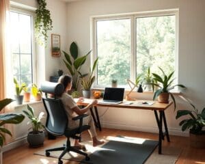 Remote Work: Gesund von zu Hause arbeiten