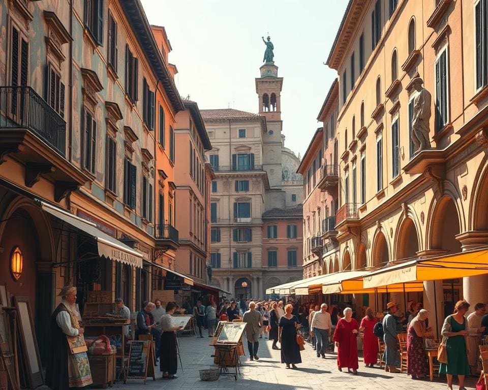 Renaissance-Kunst in Bologna, Italien