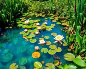 Teichpflanzen für klares Wasser: Natürliche Algenbekämpfung