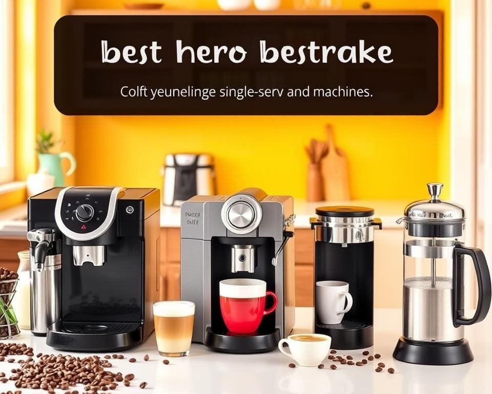 Typen von Kaffeemaschinen
