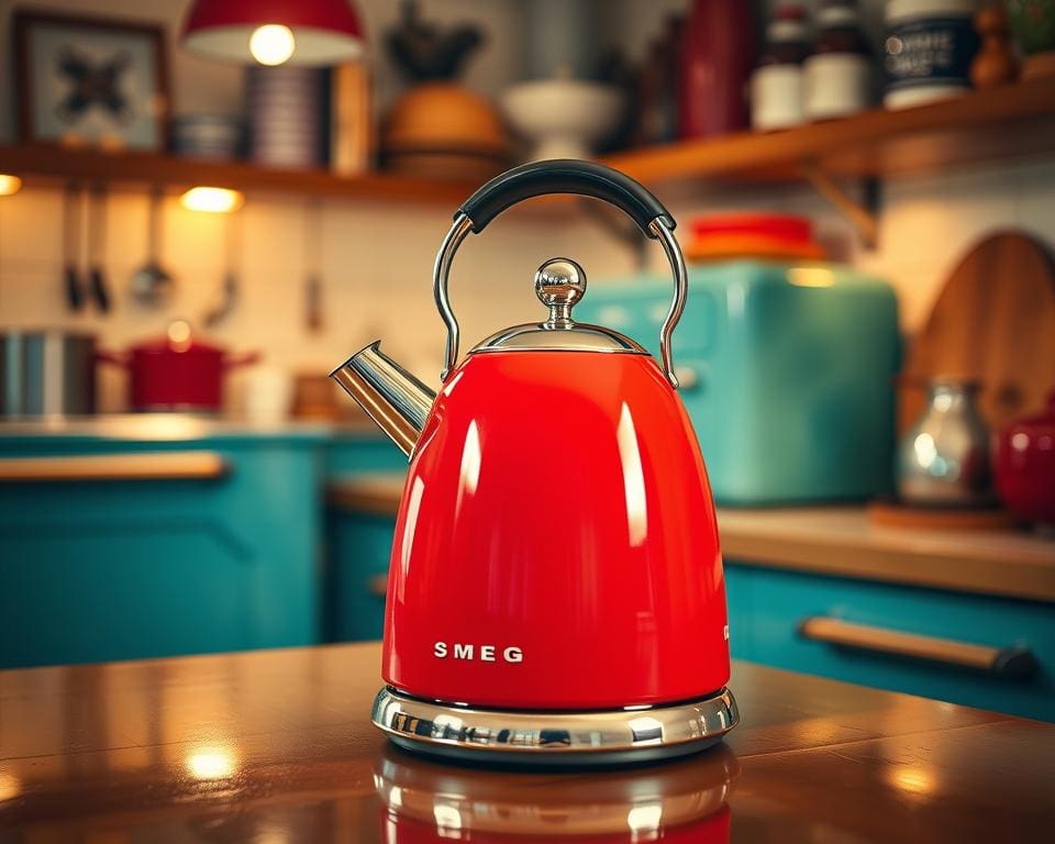 Wasserkocher von Smeg: Retro-Design trifft moderne Funktion