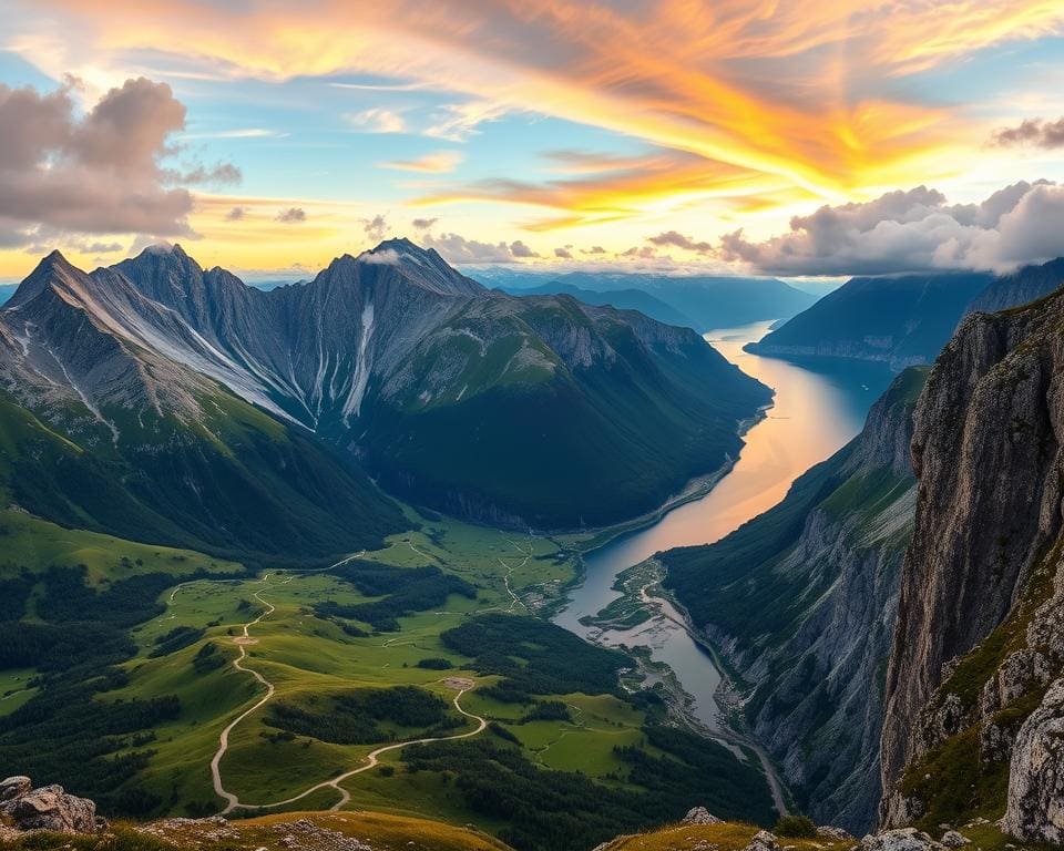 Abenteuerreiseziele in den Alpen und Skandinavien