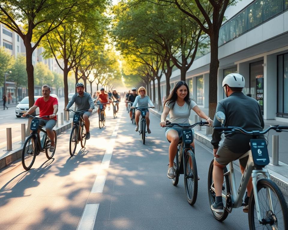 Benutzererfahrung mit E-Bike-Funktionalität