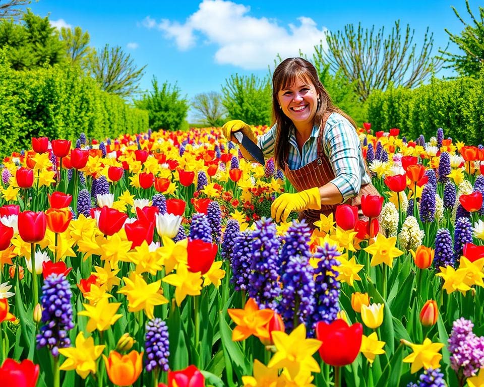 Blumenbeet gestalten