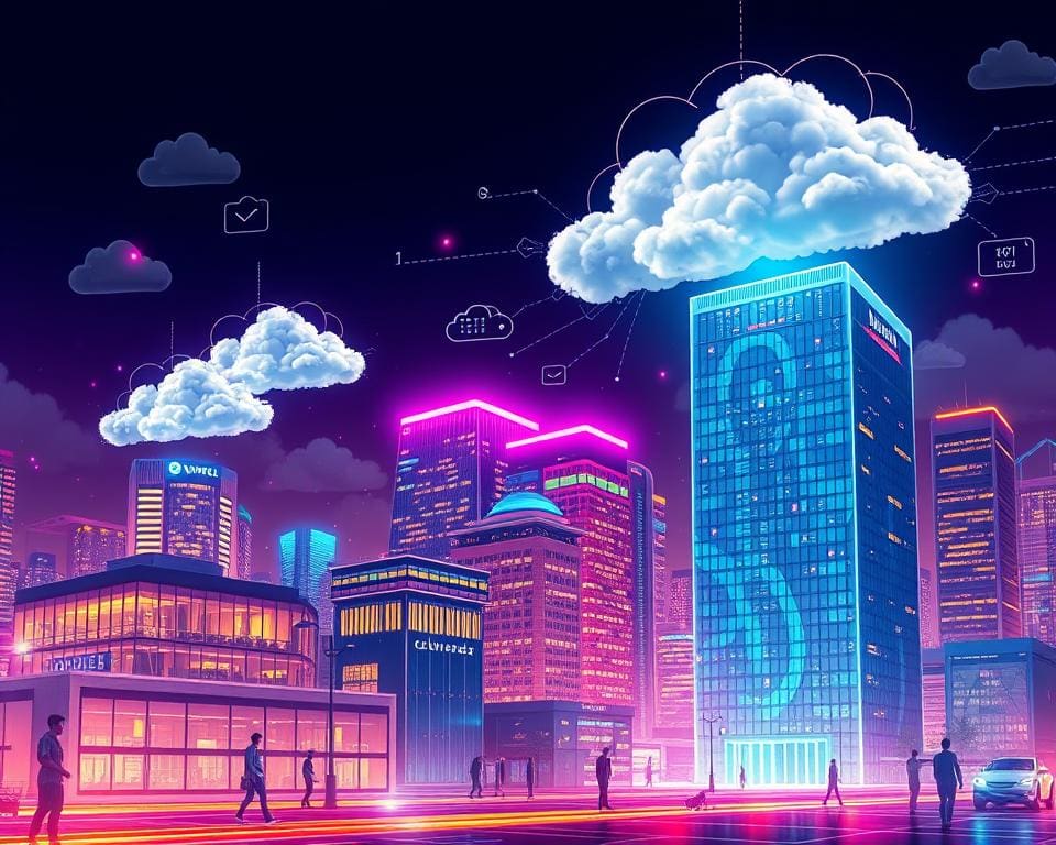 Cloud Computing Geschäftswelt