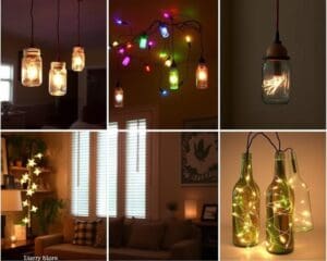DIY-Ideen für kreative Heimbeleuchtung