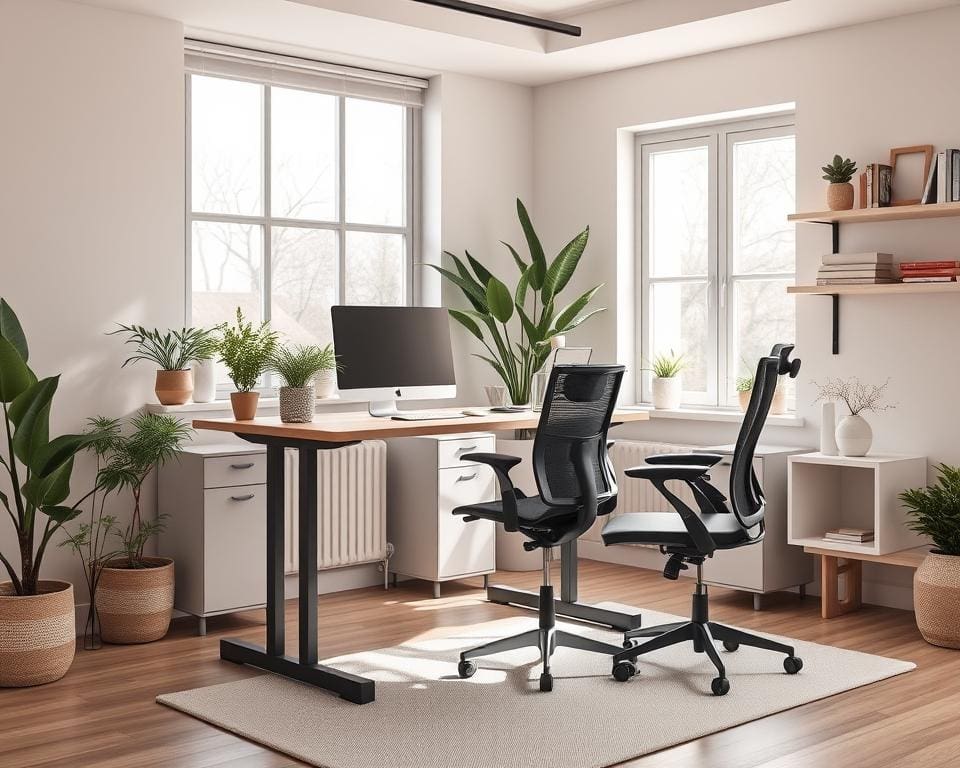 Ergonomisches Home-Office