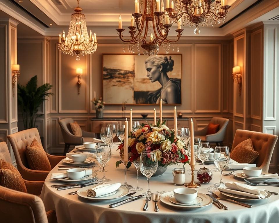 Esszimmerideen für stilvolle Dinnerpartys